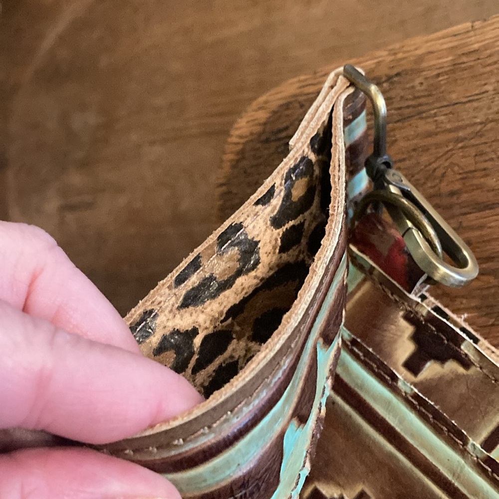 Merrick’s Custom Leather HOH/Leather Standard Wallet NWOT - Picture 8 of 8